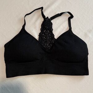 Auden Elegant Black Lace Bralette
